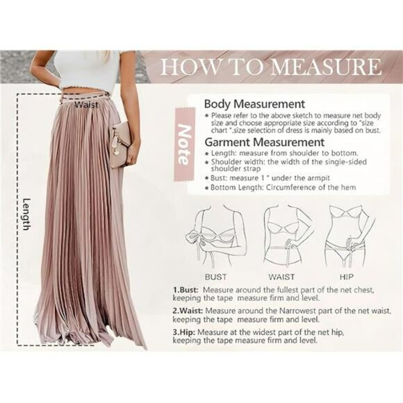 High Waist Pleated Chiffon Maxi Skirt Flowy Long Boho Skirt - Picture 5 of 6